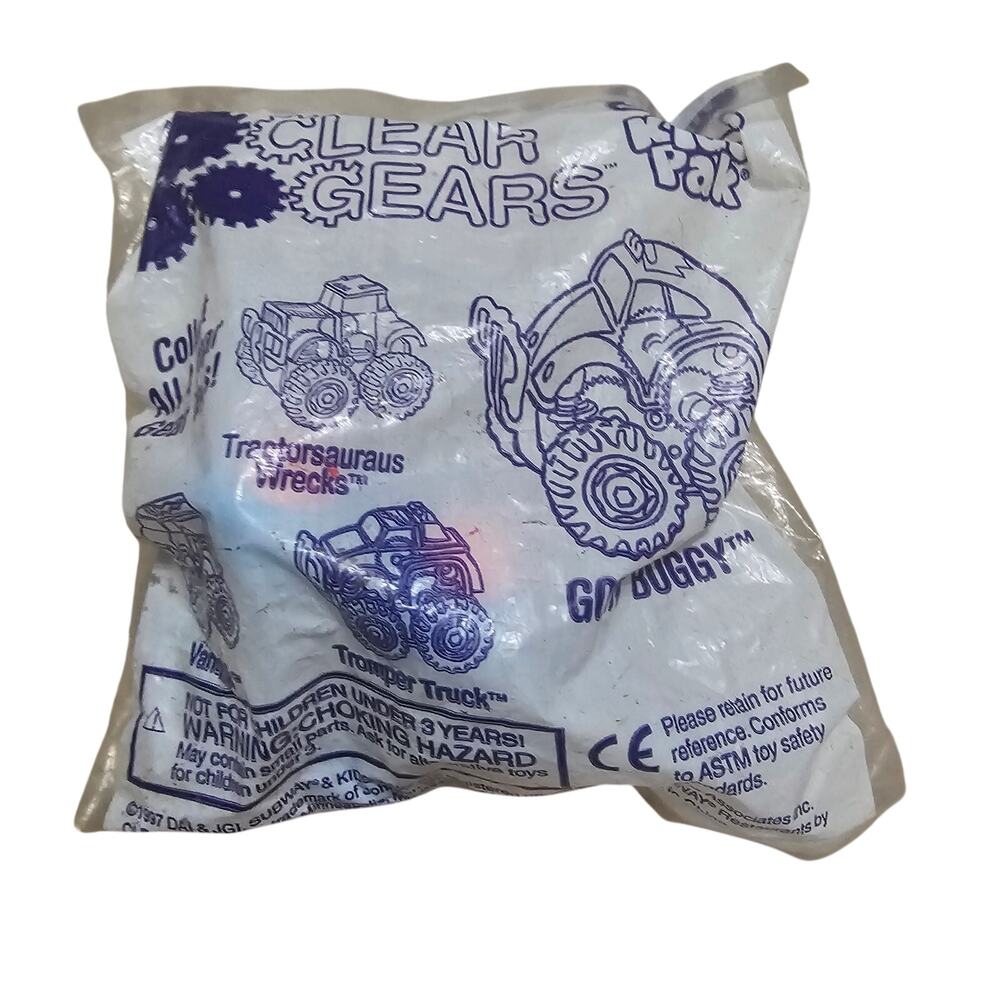 Clear Gears Goin'buggy Vintage Toy NIB from Subway 1997